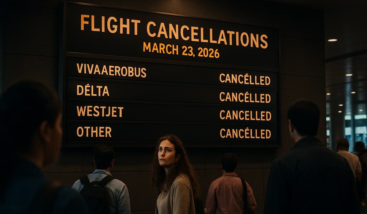 20+ Flights Cancelled: VivaAerobus, Delta, WestJet Hit Mexico Routes