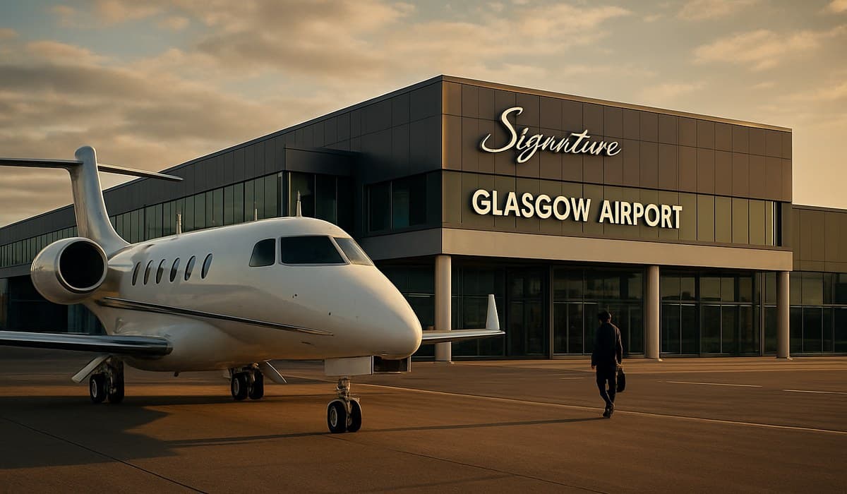 Glasgow Airport Opens Signature Aviation Private Terminal for Luxury Travel