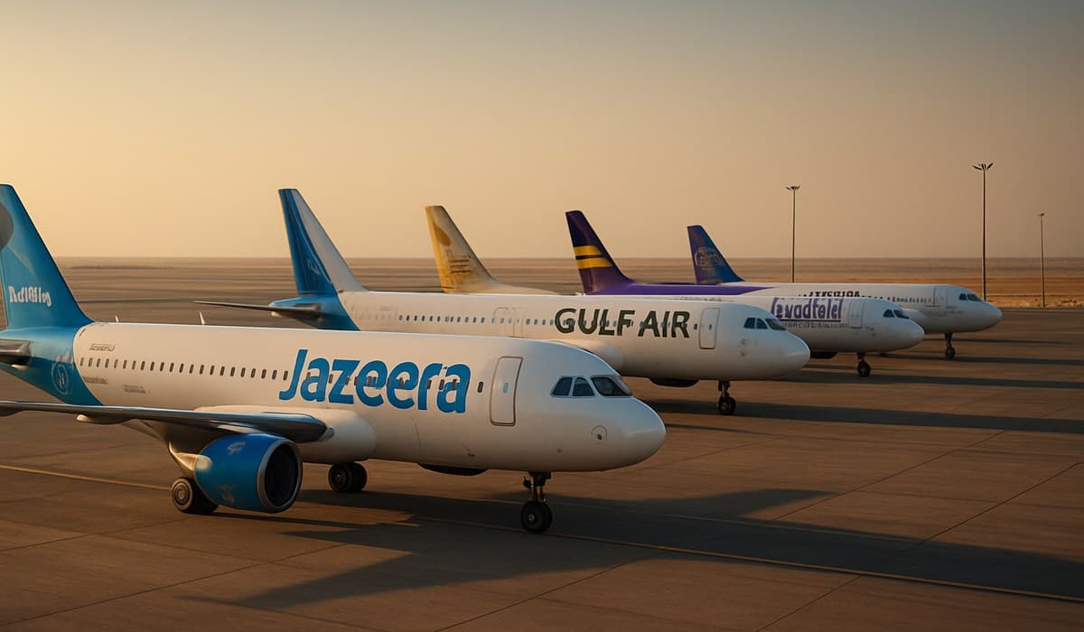 Jazeera Airways Resumes Sohag Flights via Qaisumah; Gulf Carriers Boost Egypt Routes