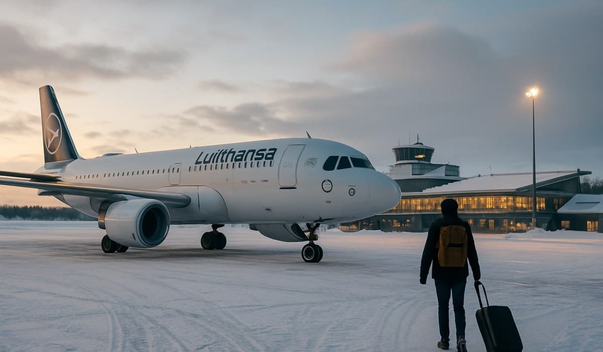 Lufthansa Opens Winter Portal: Munich to Santa's Hometown