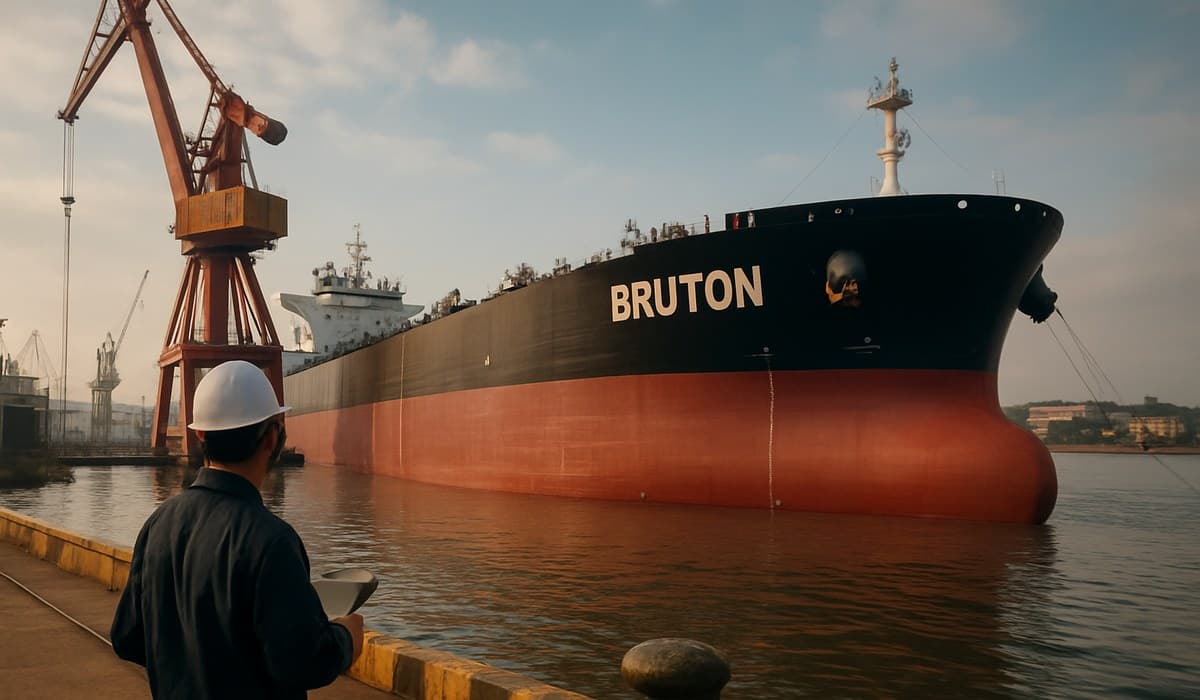 CIMC Raffles Secures Historic VLCC Orders from Bruton Ltd