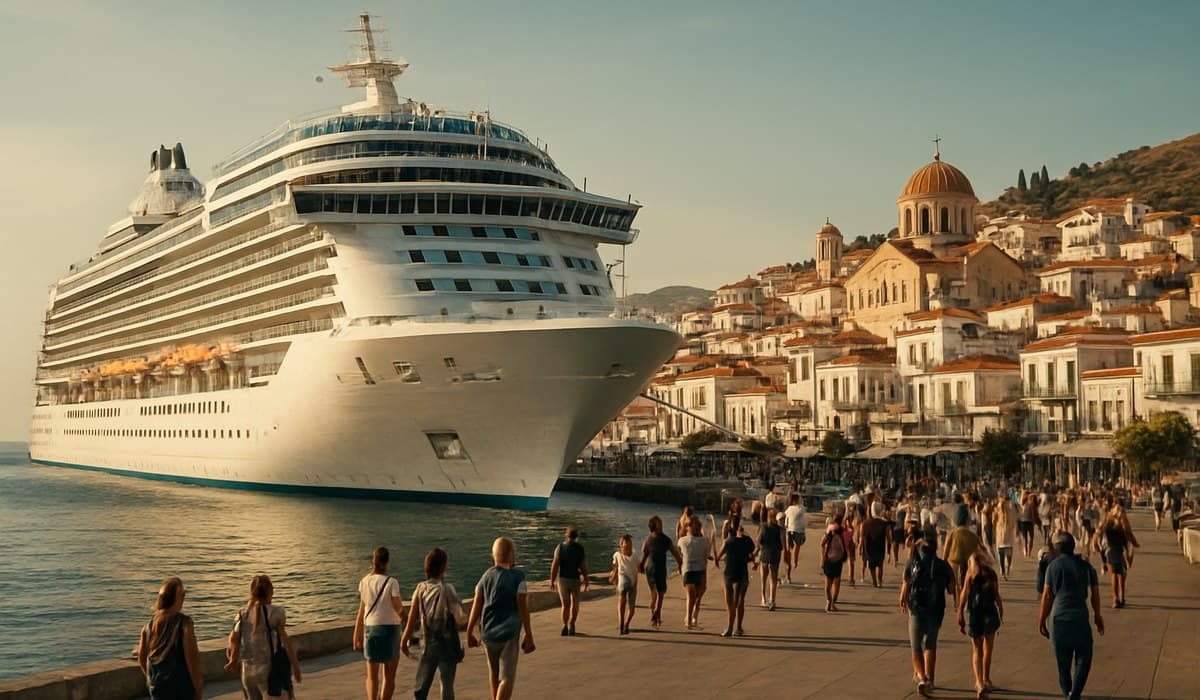 Greece Cruise Arrivals Shatter Records: 6,129 Ships Expected in 2025