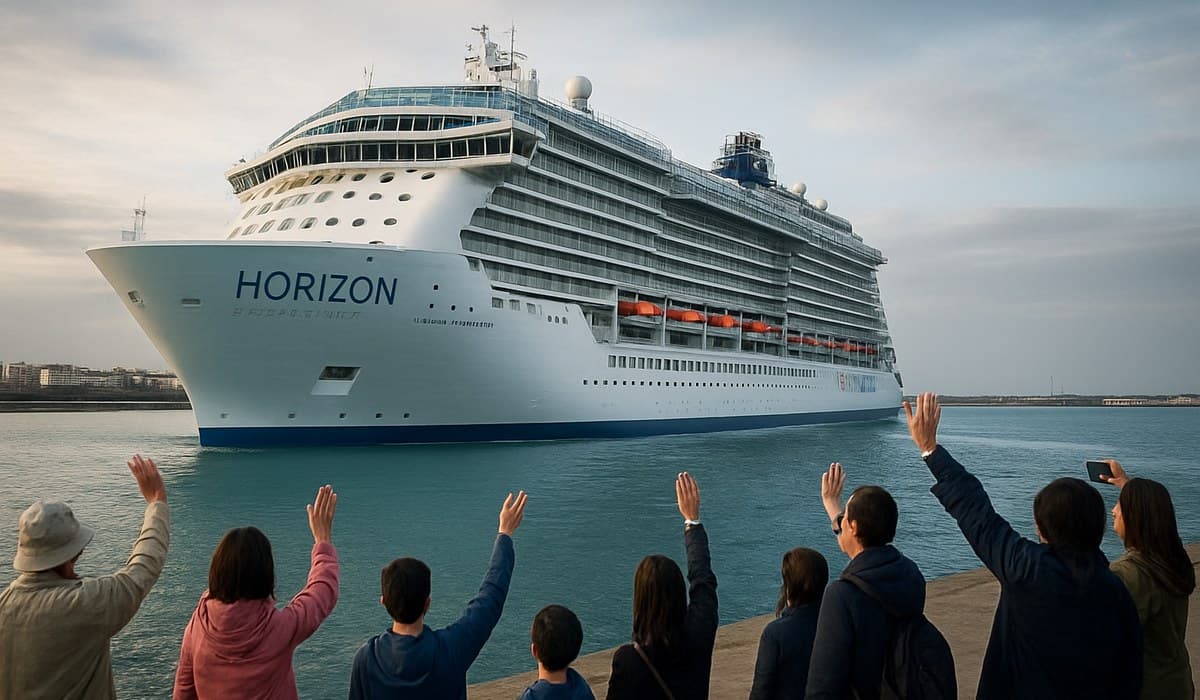 Horizon Cruise Arrives in Penghu: Taiwan's First Major Cruise Tourism Expansion