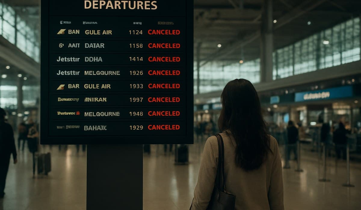 Thailand Airlines Cancel 8 Flights to Bahrain, Doha, Melbourne