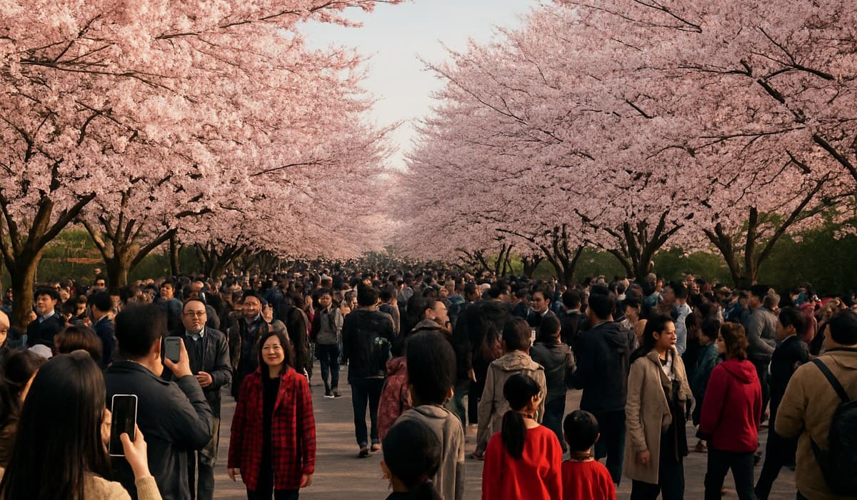 Pink Petals, Record Crowds: China's Spring Bloom Rewrites Global Tourism in 2026