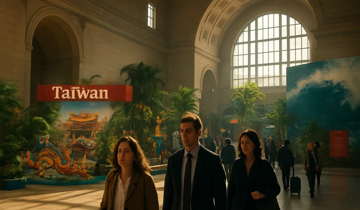 Taiwan's Surprise Takeover of Toronto's Union Station Stuns Commuters