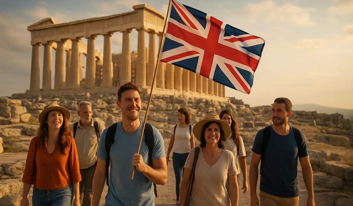 UK Surpasses US, France, Turkey in Driving Greece Tourism to Record 5% Growth