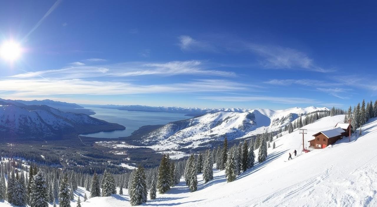 heavenly ski resort lake tahoe views