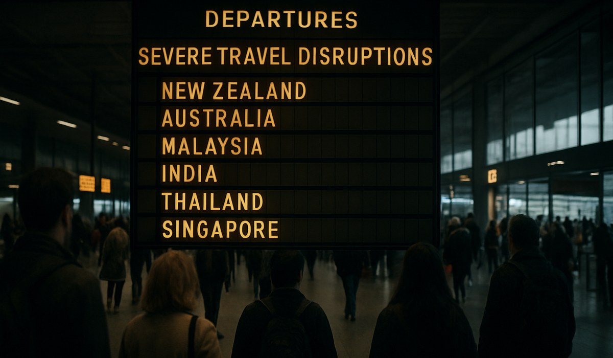 7 Asia-Pacific Nations Face Flight Chaos as Middle East Tensions Spike Travel Disruptions
